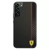 Ferrari FESAXHCS22MBK S22+ S906 custodia rigida nera On Track Carbon Stripe