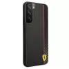 Ferrari FESAXHCS22MBK S22+ S906 custodia rigida nera On Track Carbon Stripe