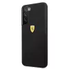 Ferrari FESSIHCS22MBK S22+ S906 custodia rigida nera On Track Silicone