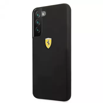 Ferrari FESSIHCS22MBK S22+ S906 custodia rigida nera On Track Silicone