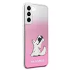Karl Lagerfeld KLHCS22MCFNRCPI custodia rigida per Samsung Galaxy S22+ / S906 - rosa Choupette Eat