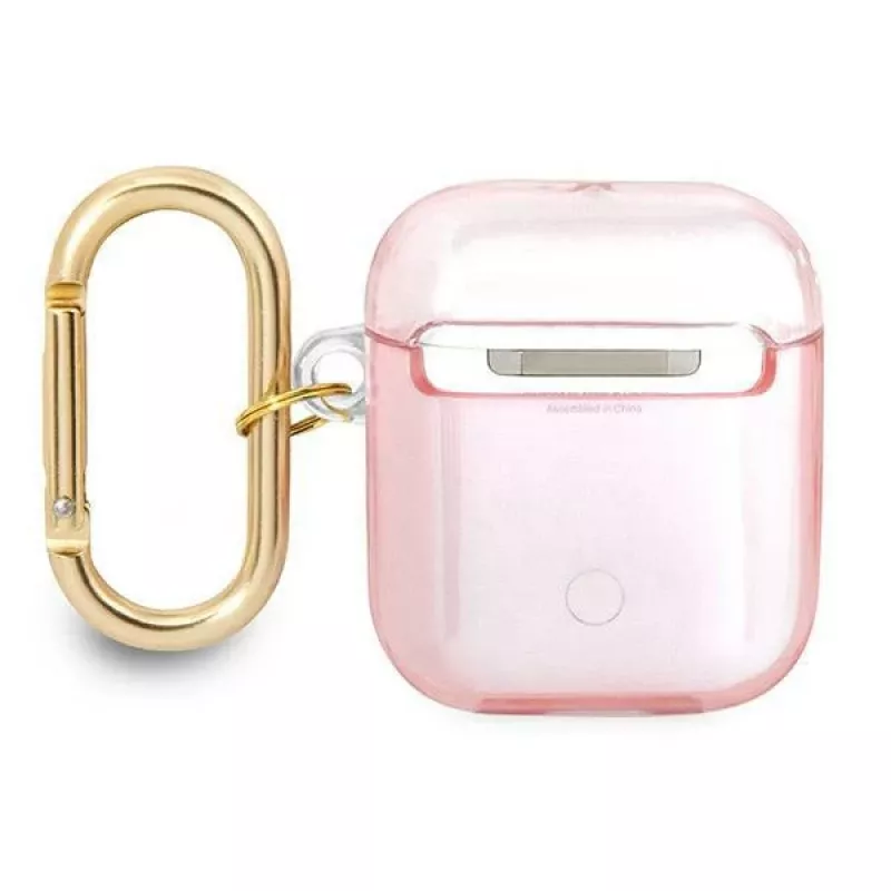 Guess GUA2HHTSP Strap Collection custodia protettiva per Apple AirPods 1/2 - rosa