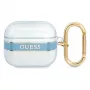 Guess GUA3HHTSB Strap Collection custodia protettiva per Apple AirPods 3ª generazione - blu