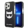 Karl Lagerfeld KLHCP13LTPECK iPhone 13 Pro / 13 6.1 custodia rigida nera Choupette Head