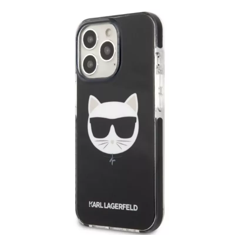 Karl Lagerfeld KLHCP13XTPECK custodia rigida per iPhone 13 Pro Max 6,7