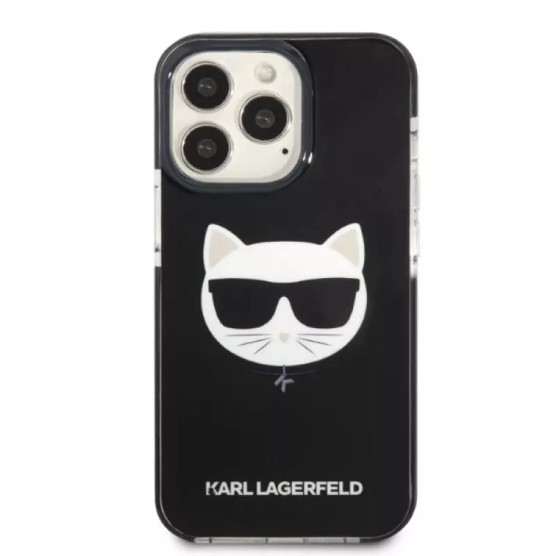 Karl Lagerfeld KLHCP13XTPECK custodia rigida per iPhone 13 Pro Max 6,7