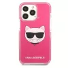 Karl Lagerfeld KLHCP13LTPECPI custodia rigida per iPhone 13 Pro / 13 6,1