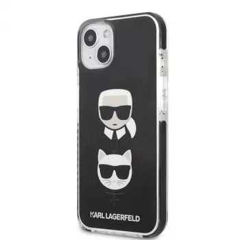 Karl Lagerfeld KLHCP13STPE2TK custodia rigida per iPhone 13 mini, 5,4