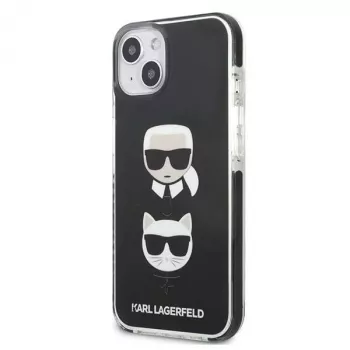 Karl Lagerfeld KLHCP13MTPE2TK custodia rigida per iPhone 13/14/15 6,1