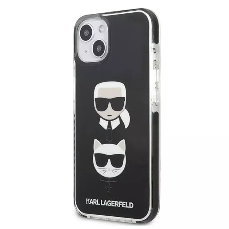 Karl Lagerfeld KLHCP13MTPE2TK custodia rigida per iPhone 13/14/15 6,1