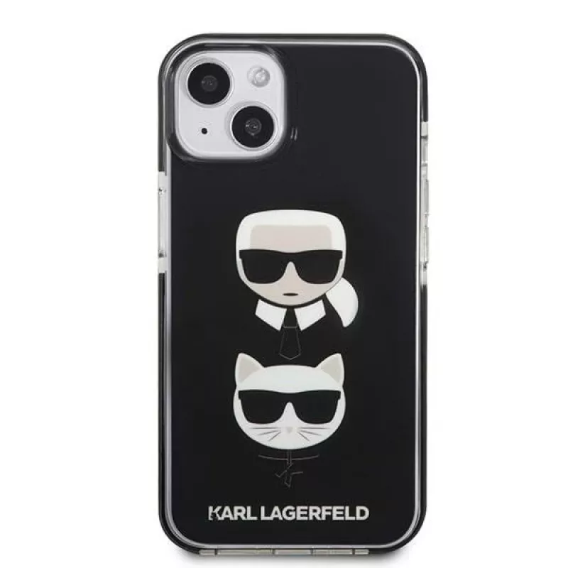 Karl Lagerfeld KLHCP13MTPE2TK custodia rigida per iPhone 13/14/15 6,1