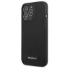 Karl Lagerfeld KLHCP13LSLMP1K iPhone 13 Pro / 13 6.1 custodia rigida nera Silicone Plaque