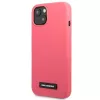 Karl Lagerfeld KLHCP13SSLMP1PI retro in silicone con placca per iPhone 13 Mini 5,4