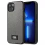 Karl Lagerfeld custodia rigida Saffiano Plaque per Apple iPhone 13 Mini 5,4