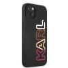 Karl Lagerfeld KLHCP13SPCOBK Custodia rigida Ikonik Saffiano Multipink per Apple iPhone 13 Mini 5,4