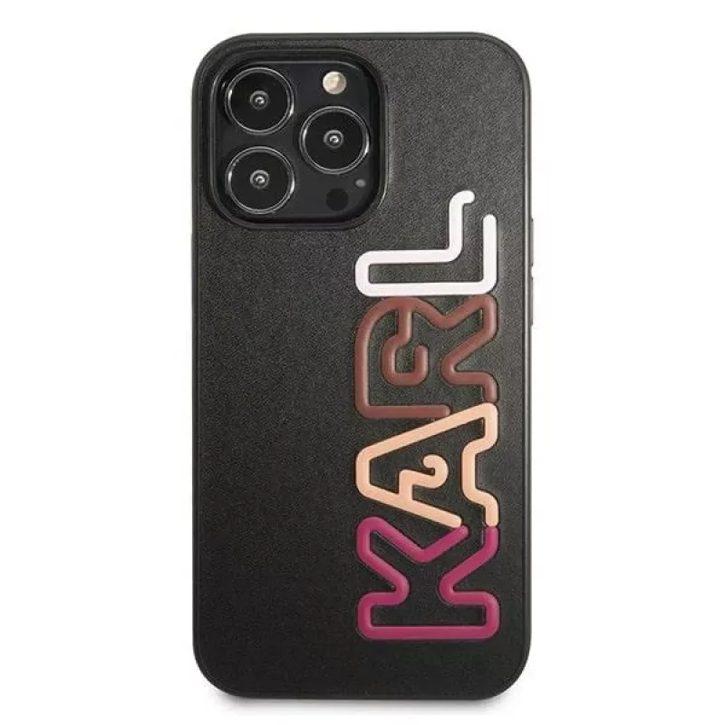Karl Lagerfeld KLHCP13LPCOBK Custodia rigida per iPhone 13 Pro / iPhone 13 6,1