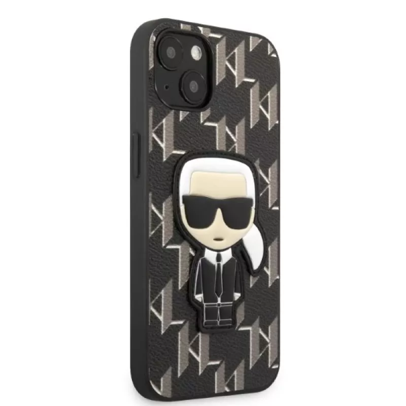 Karl Lagerfeld KLHCP13SPMNIKBK Custodia rigida per iPhone 13 mini 5,4