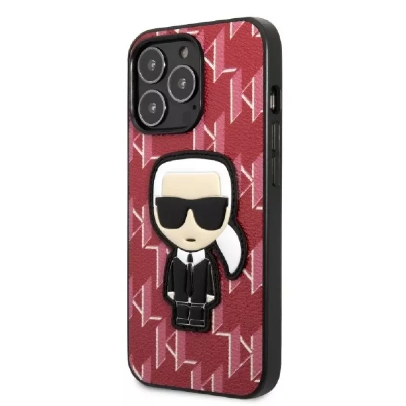 Karl Lagerfeld Custodia rigida Ikonik Patch per iPhone 13 Pro Max 6,7