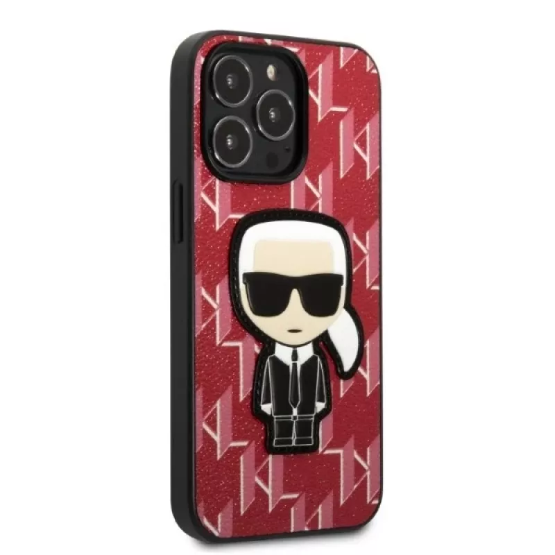 Karl Lagerfeld Custodia rigida Ikonik Patch per iPhone 13 Pro Max 6,7