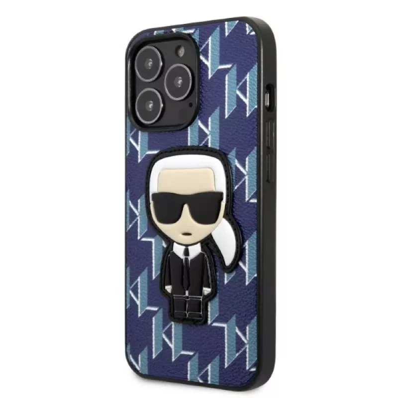 Karl Lagerfeld KLHCP13XPMNIKBL Custodia rigida per iPhone 13 Pro Max 6,7