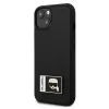 Karl Lagerfeld KLHCP13M3DKPK Custodia rigida Ikonik Patch per iPhone 13/14/15 6,1