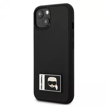 Karl Lagerfeld KLHCP13M3DKPK Custodia rigida Ikonik Patch per iPhone 13/14/15 6,1