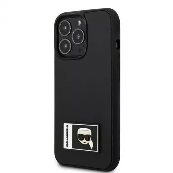 Karl Lagerfeld KLHCP13L3DKPK Custodia rigida Ikonik Patch per iPhone 13 Pro / 13 6,1