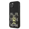 Karl Lagerfeld KF001284 Custodia rigida Karlimals Cardslot per iPhone 13/14/15 6,1