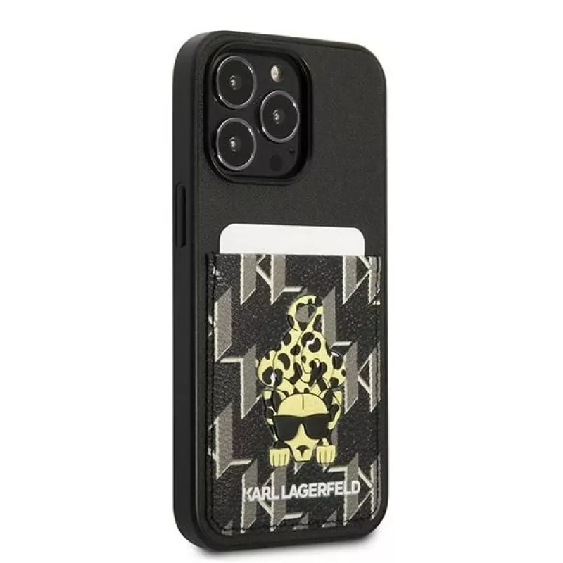 Karl Lagerfeld KLHCP13LCANCNK Custodia rigida per iPhone 13 Pro / 13 6,1