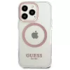 Guess Custodia rigida Metal Outline MagSafe per iPhone 13 Pro / 13 6,1