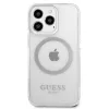 Guess GUHMP13LHTRMS Custodia rigida Metal Outline MagSafe per iPhone 13 Pro / iPhone 13 6,1