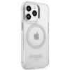 Guess GUHMP13LHTRMS Custodia rigida Metal Outline MagSafe per iPhone 13 Pro / iPhone 13 6,1