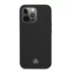 Mercedes-Benz MEHMP13LSILBK Custodia in silicone nera con MagSafe per iPhone 13 Pro/13 6,1