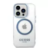 Guess Custodia rigida Metal Outline MagSafe per Apple iPhone 14 Pro Max 6,7