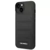 Karl Lagerfeld KF001090 Custodia rigida Puffy Elongated Logo per iPhone 14 Plus / 15 Plus 6,7