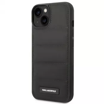 Karl Lagerfeld KF001090 Custodia rigida Puffy Elongated Logo per iPhone 14 Plus / 15 Plus 6,7