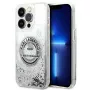 Karl Lagerfeld KLHCP14XLCRSGRS Custodia rigida Liquid Glitter per Apple iPhone 14 Pro Max 6,7