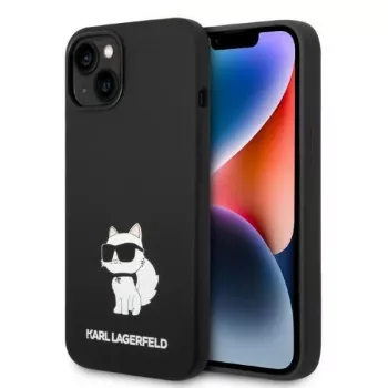 Karl Lagerfeld KLHMP14MSNCHBCK Custodia rigida per iPhone 14 Plus / 15 Plus 6,7