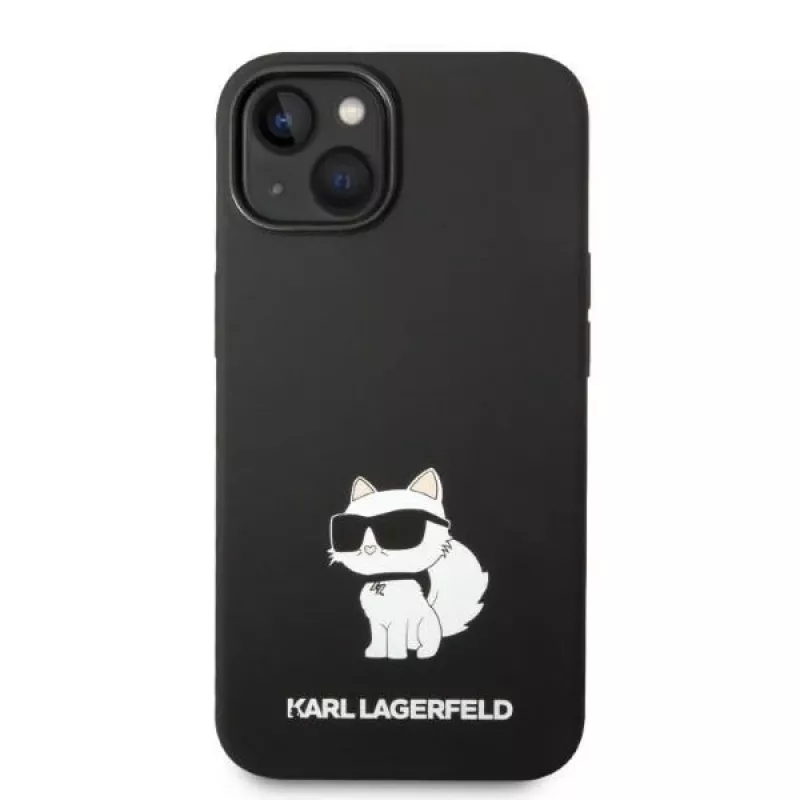 Karl Lagerfeld KLHMP14MSNCHBCK Custodia rigida per iPhone 14 Plus / 15 Plus 6,7