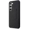 AMG Custodia rigida per Samsung Galaxy S23+ (SM-S916) - Carbon Stripe & Embossed, nero