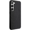 AMG Custodia rigida per Samsung Galaxy S23+ (SM-S916) - Carbon Stripe & Embossed, nero