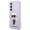 Karl Lagerfeld Custodia in silicone Ikonik per Samsung Galaxy S23+ (SM-S916) - viola