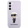 Karl Lagerfeld Custodia in silicone Ikonik per Samsung Galaxy S23+ (SM-S916) - viola