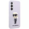 Karl Lagerfeld Custodia in silicone Ikonik per Samsung Galaxy S23+ (SM-S916) - viola
