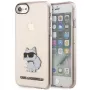 Karl Lagerfeld KLHCI8HNCHTCP Custodia rigida Ikonik Choupette per iPhone 7/8/SE 2020/SE 2022, rosa