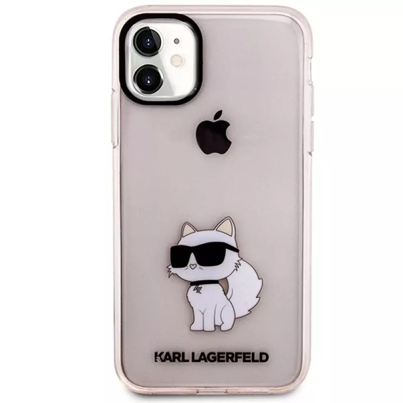 Karl Lagerfeld Ikonik Choupette Custodia rigida per iPhone 11 / XR 6,1