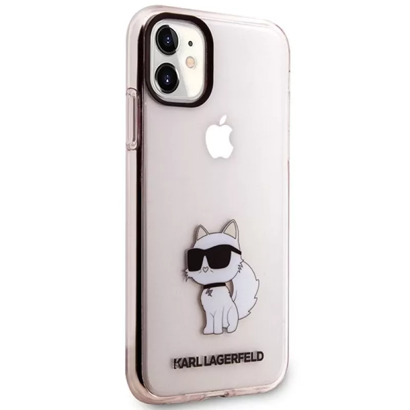 Karl Lagerfeld Ikonik Choupette Custodia rigida per iPhone 11 / XR 6,1