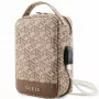 Guess GUHBHGCFSEW Organizer Bag marrone GCube Stripe