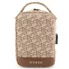 Guess GUHBHGCFSEW Organizer Bag marrone GCube Stripe