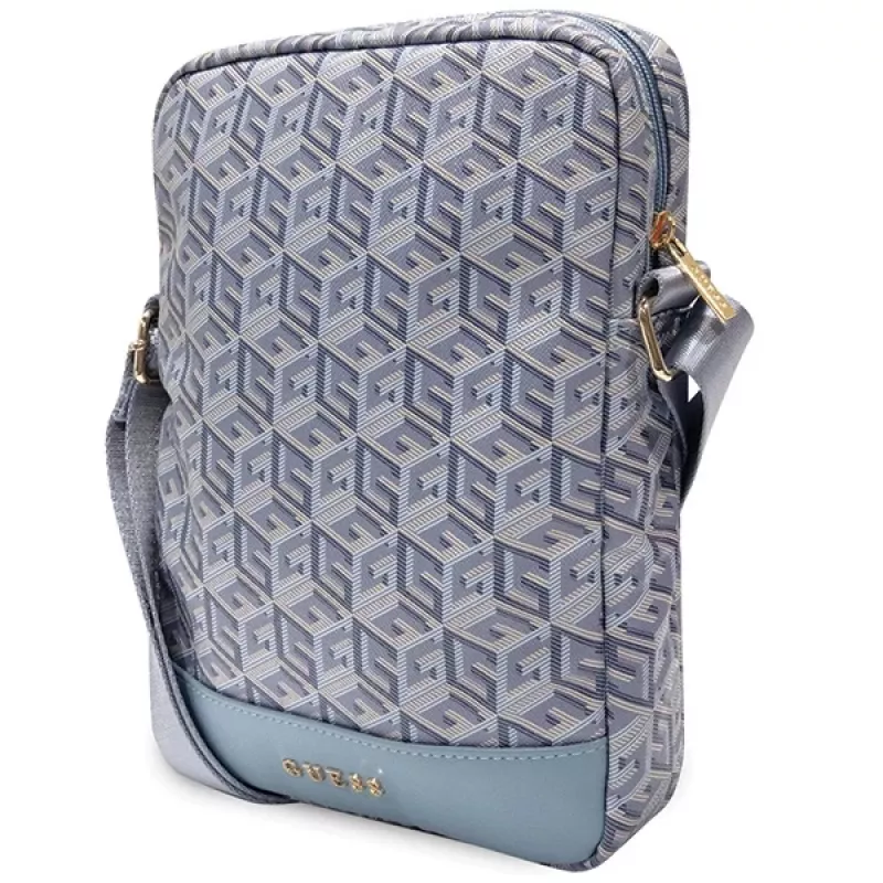 Guess GUTB10HGCFSEB Borsa per tablet GCube Stripe 10
